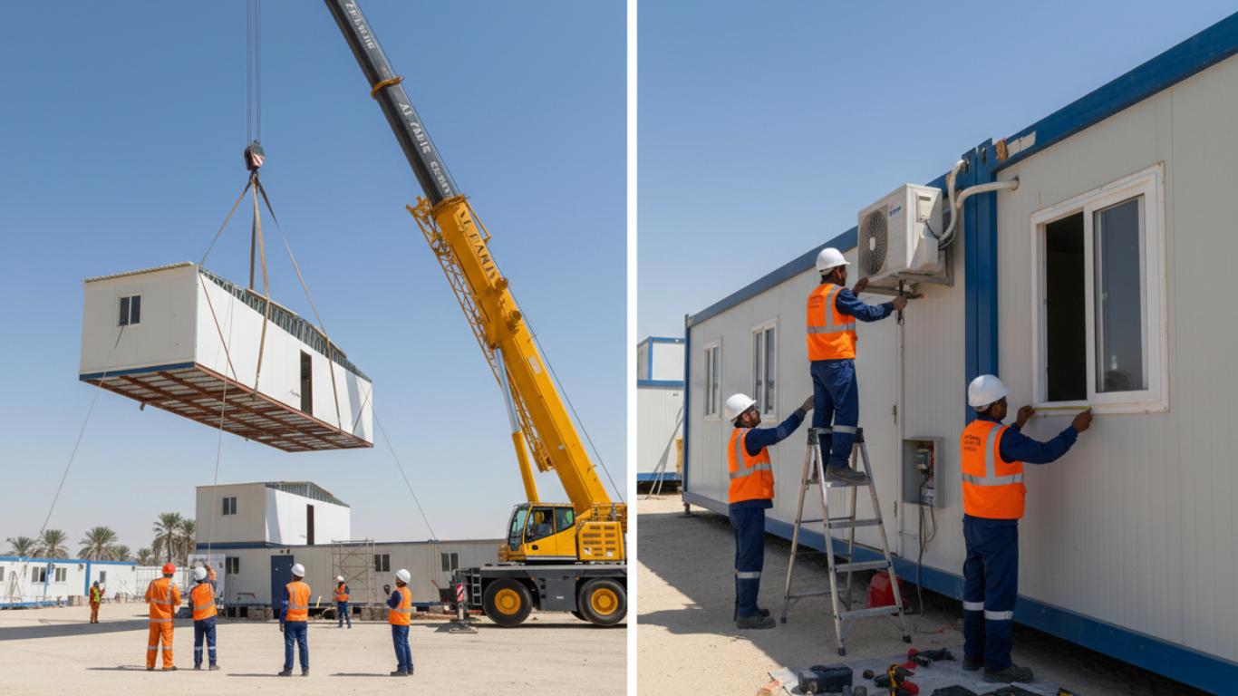 Portacabin Shifting & Maintenance